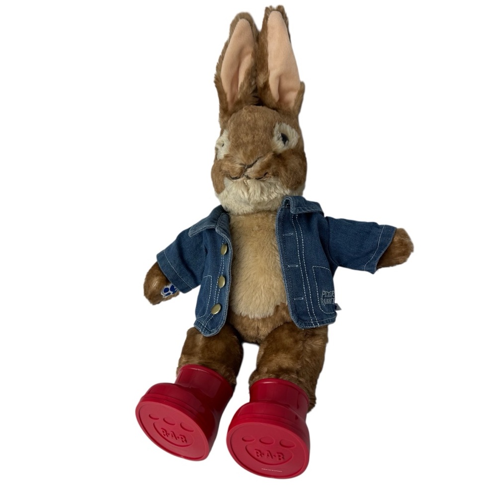 BAB Peter Rabbit Plush Stuffed Animal Jacket Boots